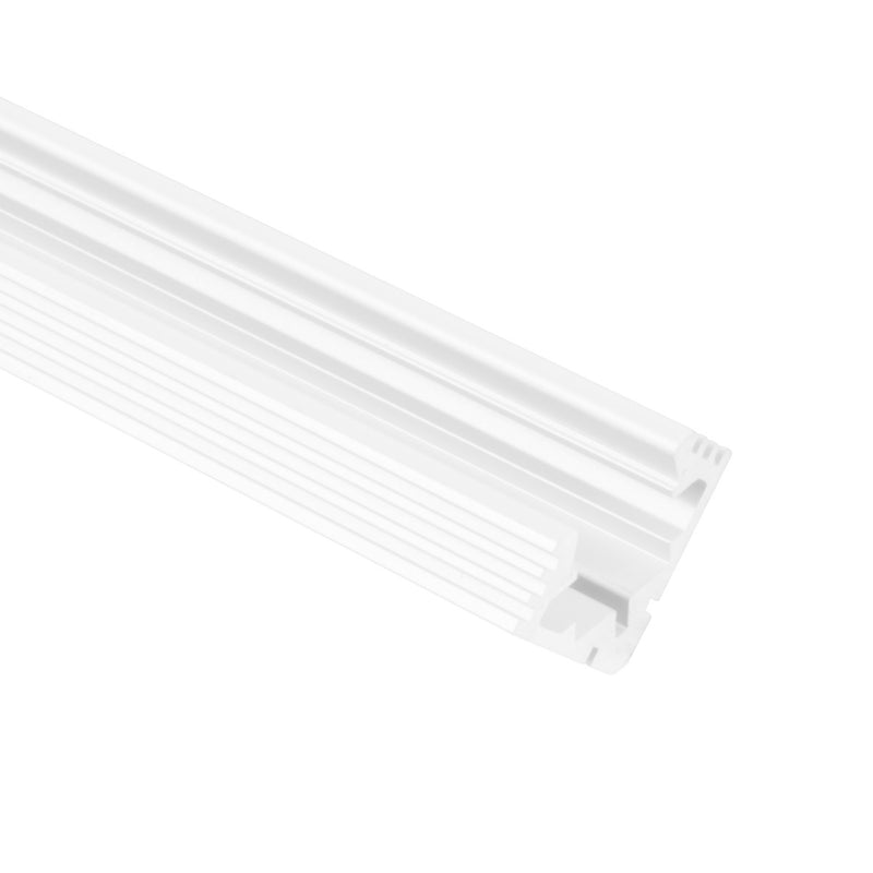 American Lighting PE-AA45-2M-WH Premium 45-Degree Mounting Channel