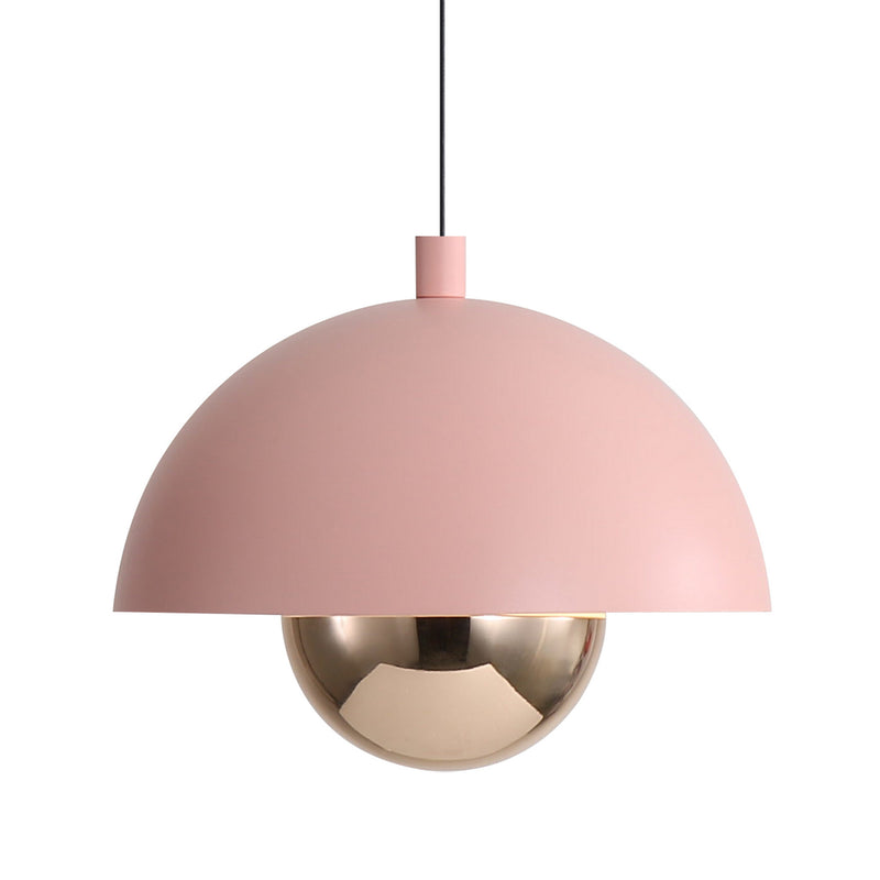 Golden 1816-1S DRS-CPR LED Pendant, Dusty Rose