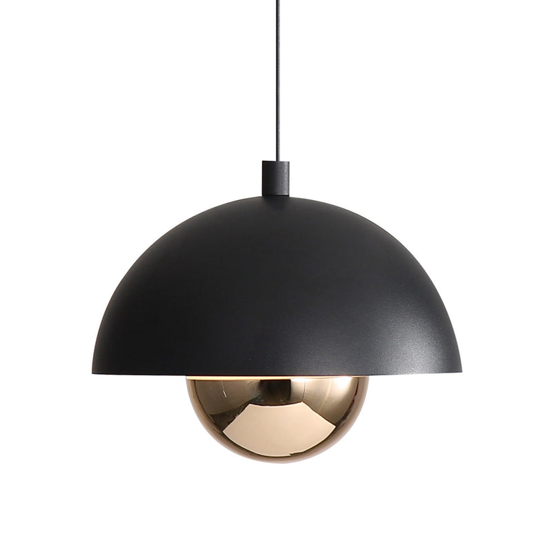 Golden 1816-1S SNB-CPR LED Pendant, Sand Black