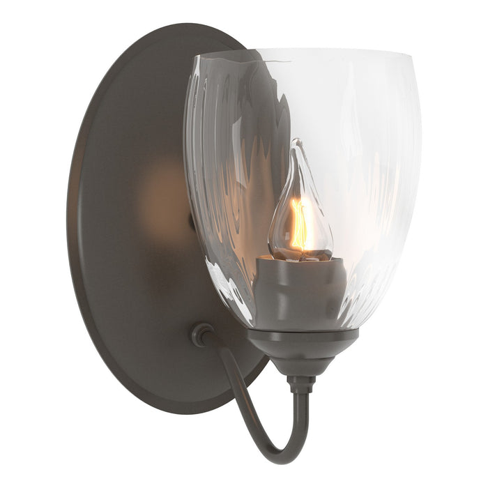 Hubbardton Forge 204213-SKT-07-LL0083 One Light Wall Sconce, Dark Smoke