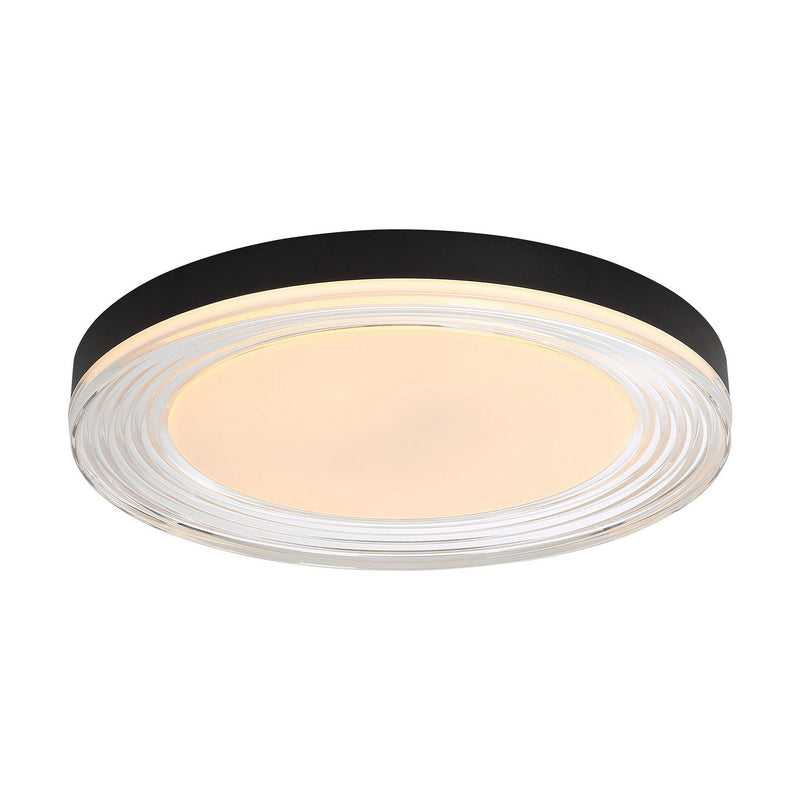 Golden 9518-20 SNB-CLR LED Flush Mount, Sand Black