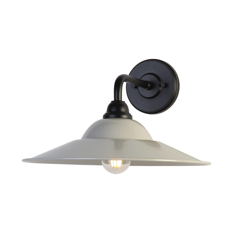 Golden 5096-OWL15 BLK-WGY One Light Wall Sconce, Matte Black
