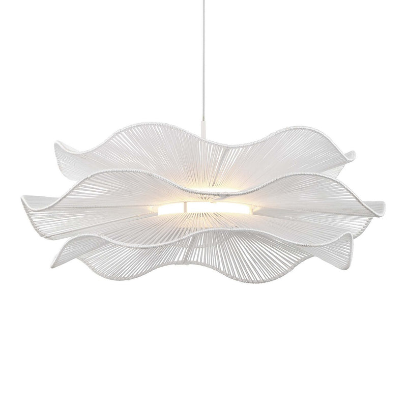 Golden 6300-24 WHT LED Pendant, Matte White