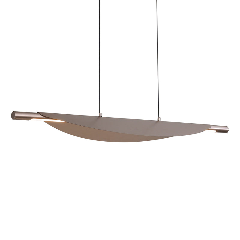 Golden 6400-LP42 COS LED Island Pendant, Coffee Silver