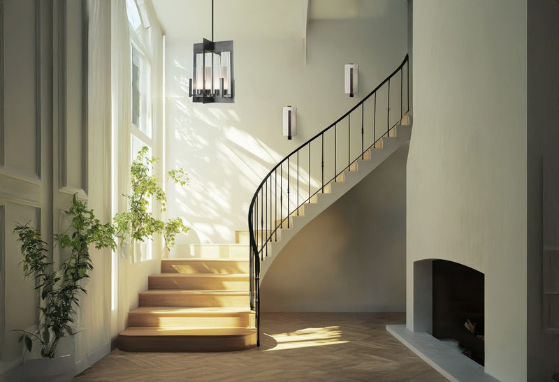 Hubbardton Forge 206729-SKT-07-BB0420 Two Light Wall Sconce, Dark Smoke