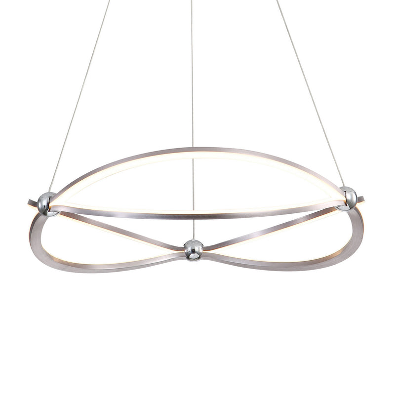 Golden 7916-24 SNC LED Chandelier, Satin Nickel