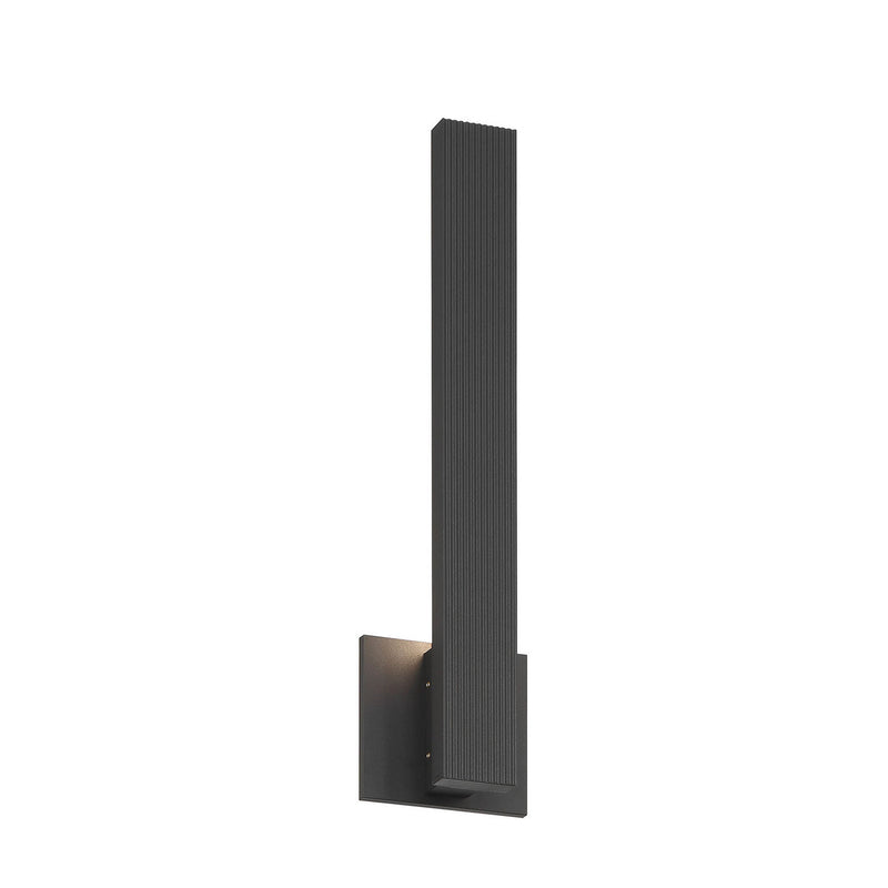Golden 8432-OWL18 TBK LED Outdoor Wall Mount, Textured Black