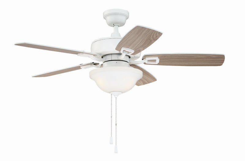 Craftmade TCE42W5C1-C 42" Ceiling Fan, White