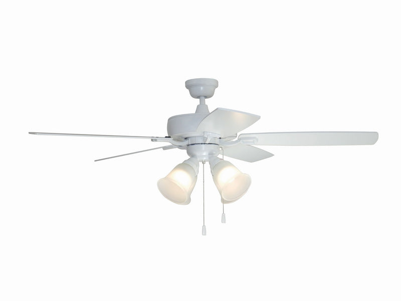 Craftmade TCE52W5C4-C 52" Ceiling Fan, White