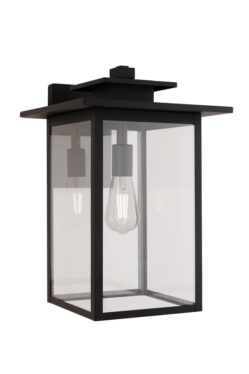 Craftmade ZA7034-TB One Light Outdoor Wall Lantern, Textured Black