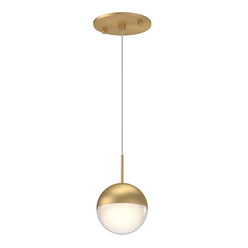 Kuzco Lighting 402801BG-LED LED Pendant, Brushed Gold