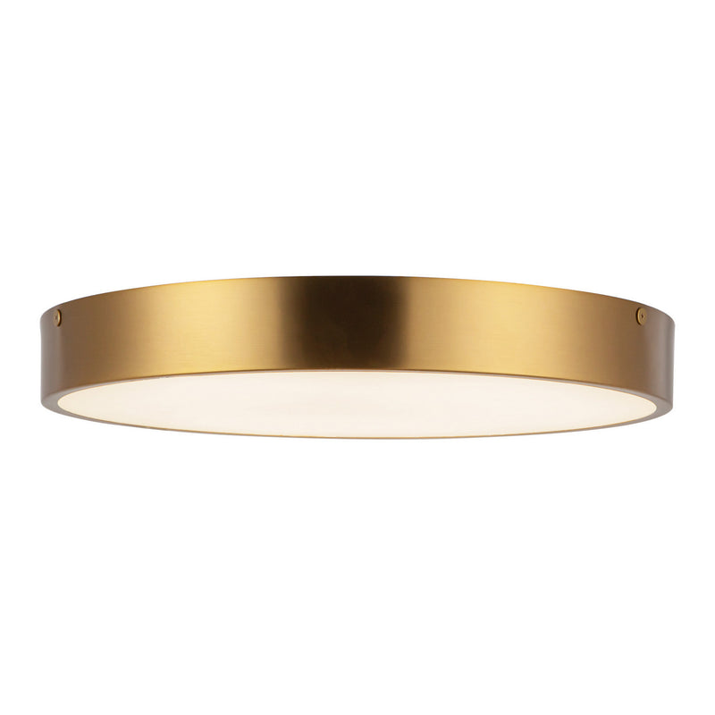 Alora FM554015AG-5CCT LED Flush Mount, Aged Gold