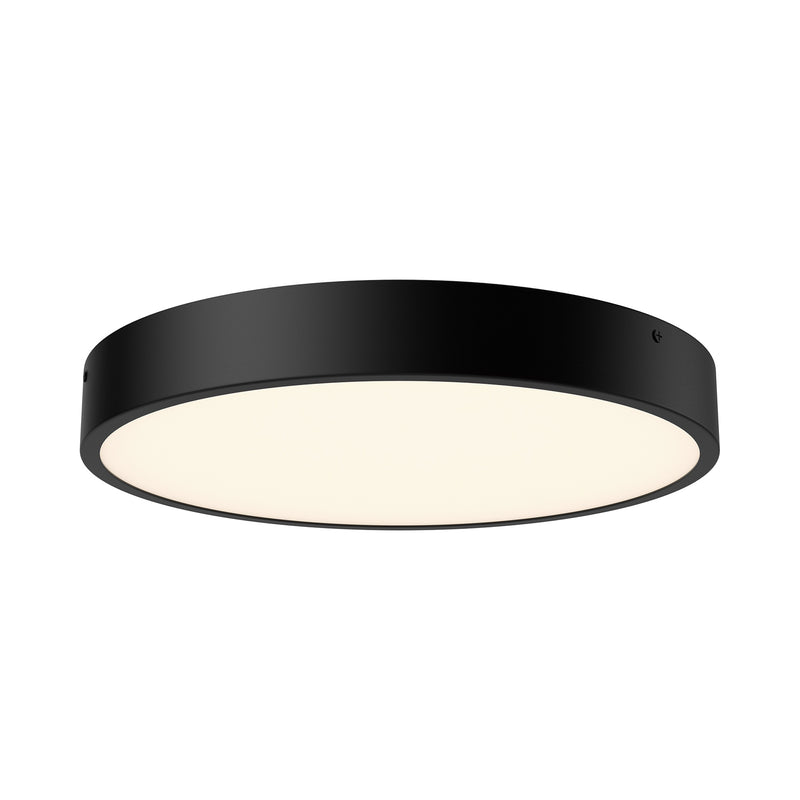Alora FM554015MB-5CCT LED Flush Mount, Matte Black