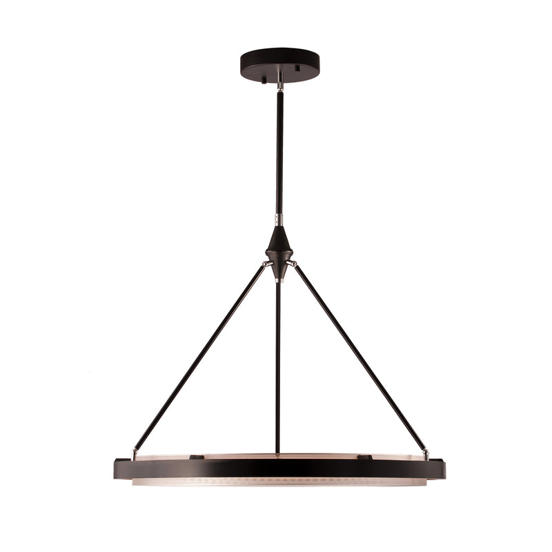 Alora PD302732CBSS-UNV-010 LED Pendant, Classic Black/Silver Shimmer