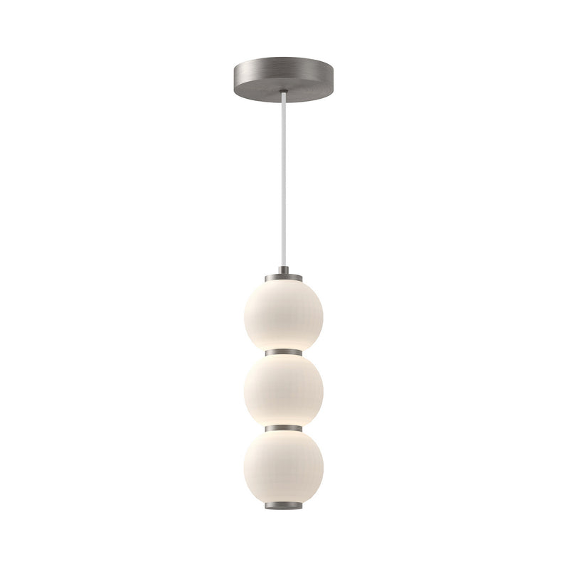 Alora PD530313BNOP-UNV LED Pendant, Brushed Nickel/Opal Matte Glass