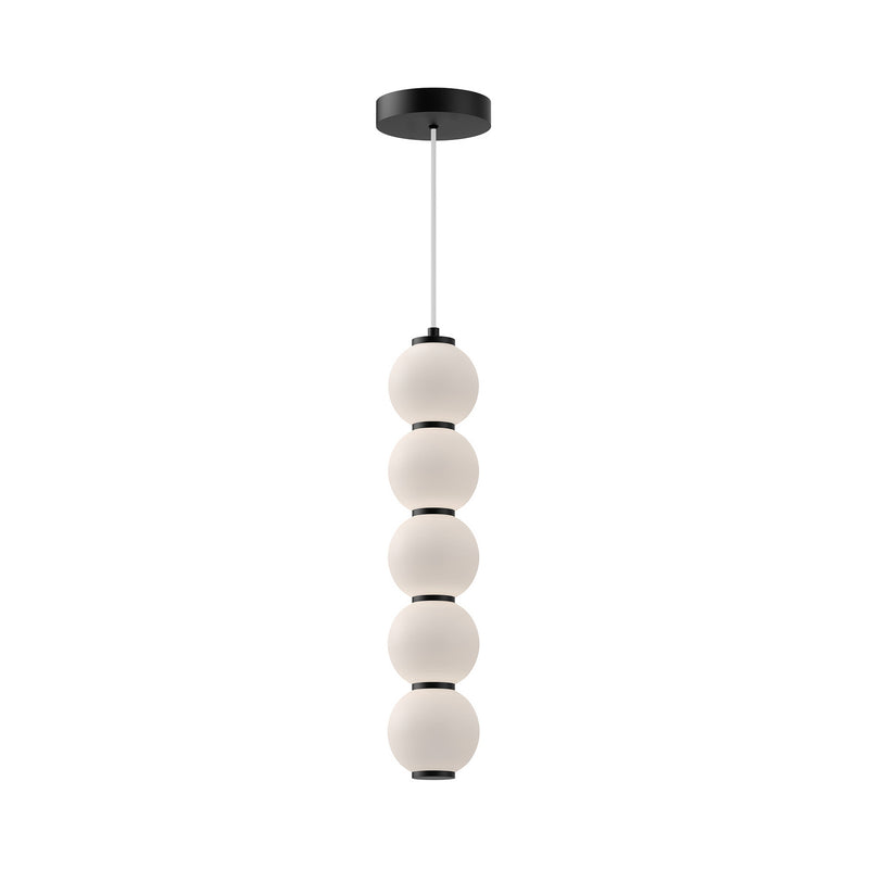 Alora PD531515MBOP-UNV LED Pendant, Matte Black/Opal Matte Glass