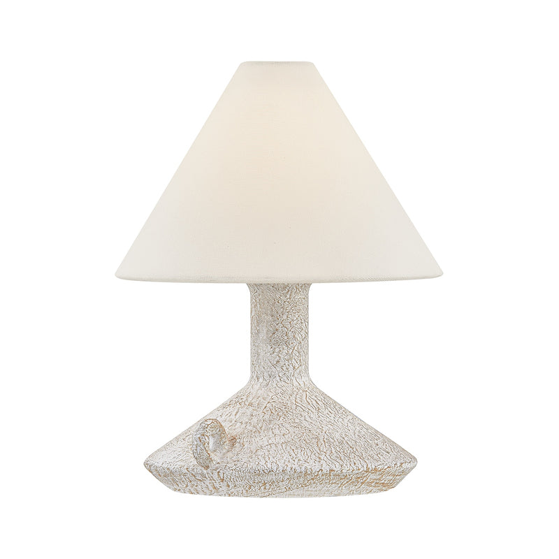 Troy Lighting RTL4412-PBR/CVC LED Table Lamp, Patina Brass