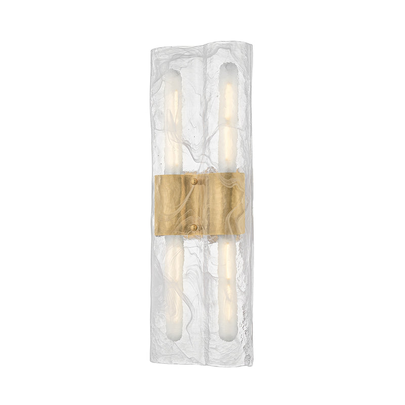 Corbett Lighting 544-04-VB Four Light Wall Sconce, Vintage Brass