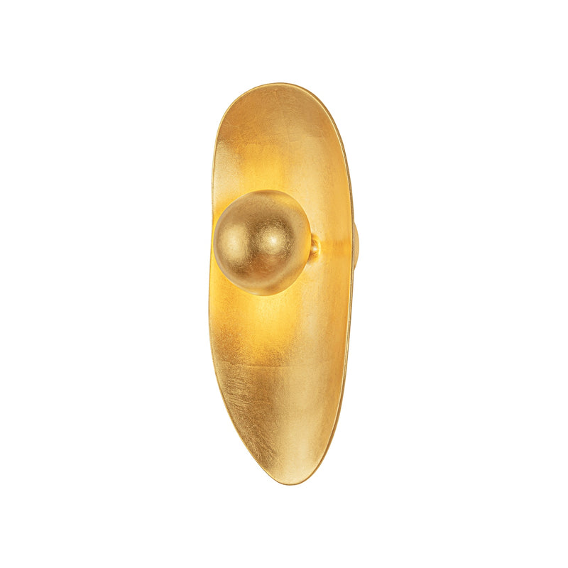 Corbett Lighting 553-01-VGL LED Wall Sconce, Vintage Gold Leaf