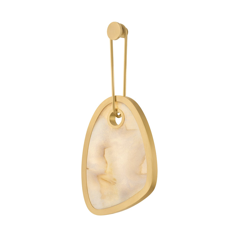 Corbett Lighting 556-01-VB LED Wall Sconce, Vintage Brass