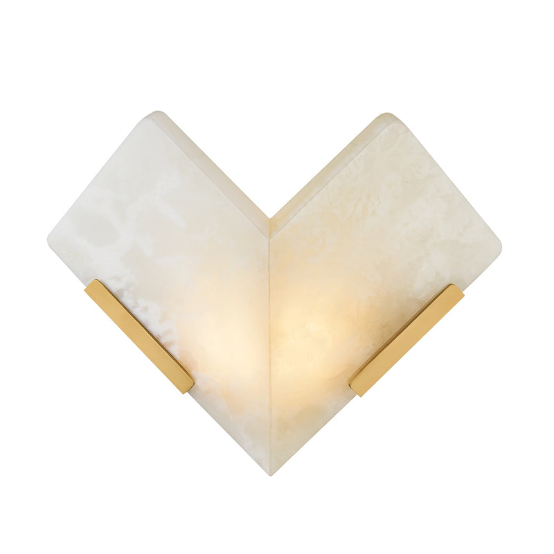 Corbett Lighting 558-10-VB LED Wall Sconce, Vintage Brass