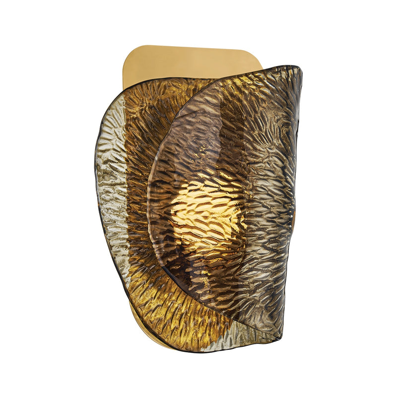 Corbett Lighting 564-01-VB LED Wall Sconce, Vintage Brass