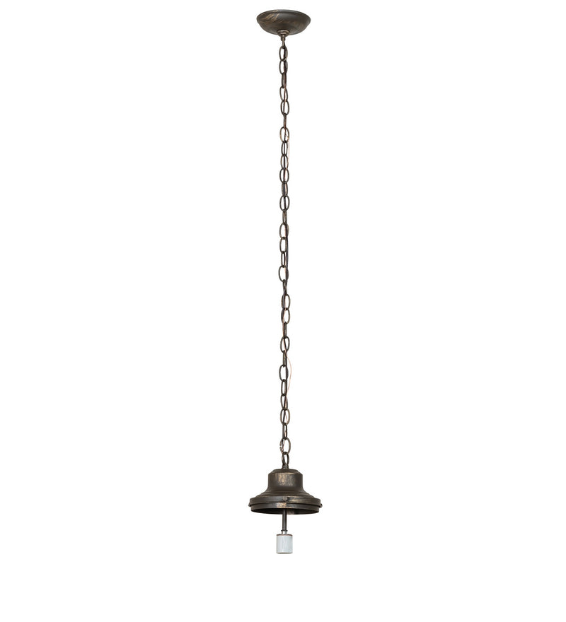 Meyda Tiffany 228546 One Light Pendant Hardware, Antique Brass