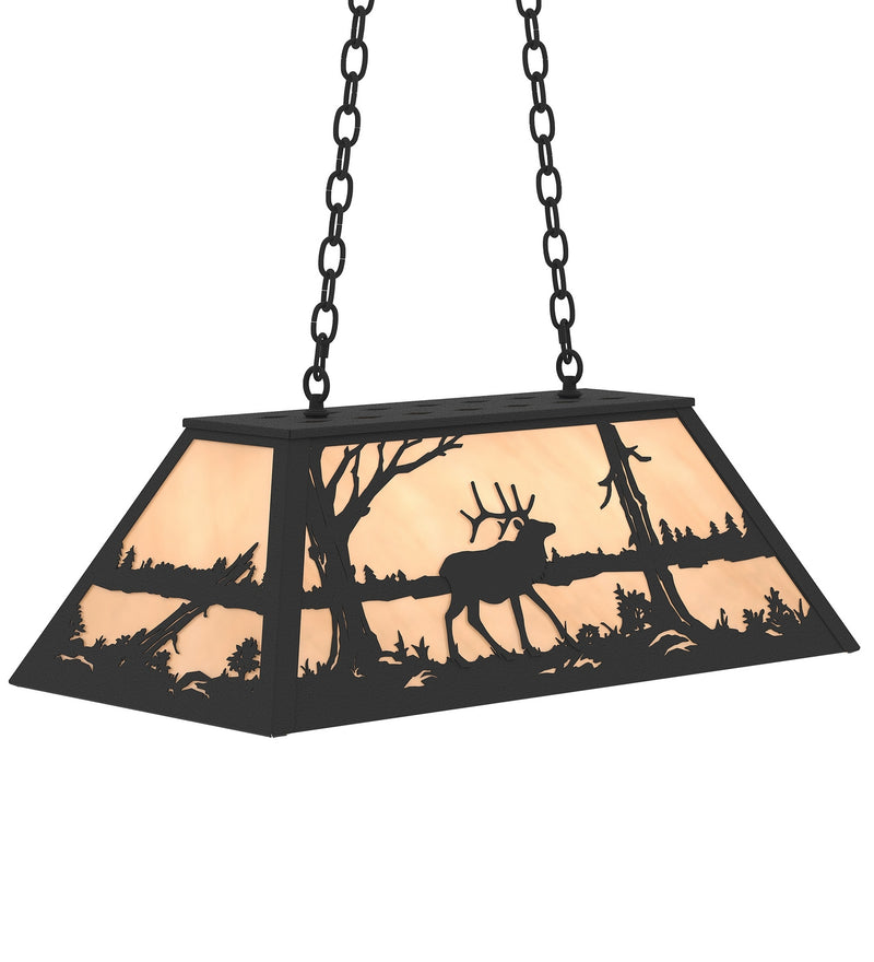 Meyda Tiffany 234141 Six Light Pendant, Textured Black