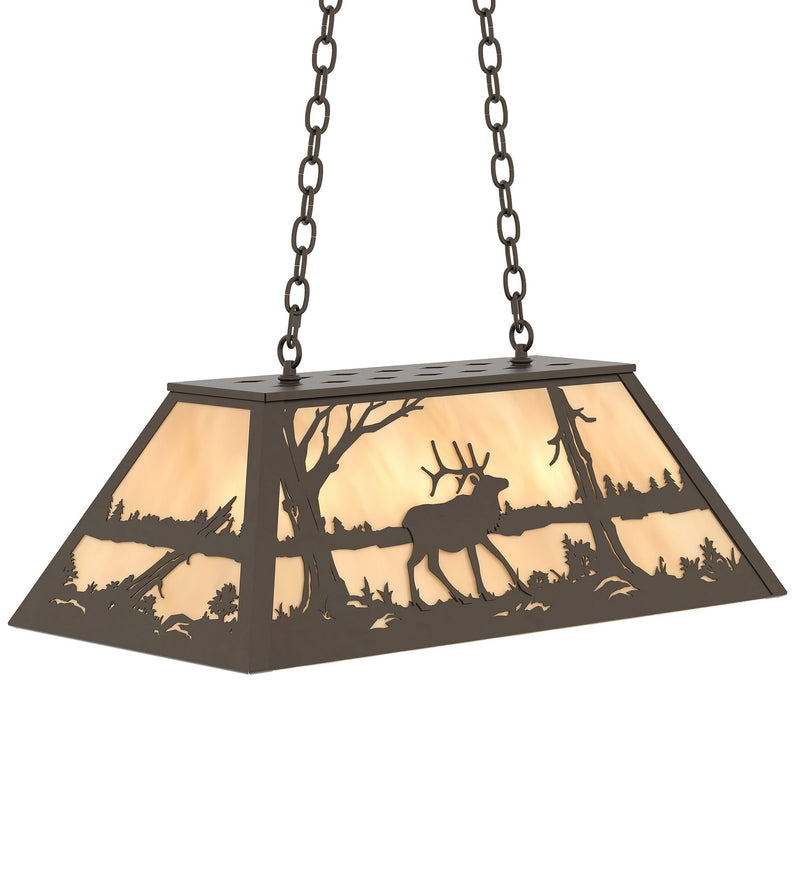 Meyda Tiffany 234161 Six Light Pendant, Oil Rubbed Bronze