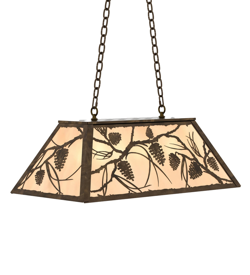 Meyda Tiffany 234357 Six Light Pendant, Antique Copper