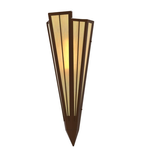 Meyda Tiffany 255677 One Light Wall Sconce, Sepia Brown