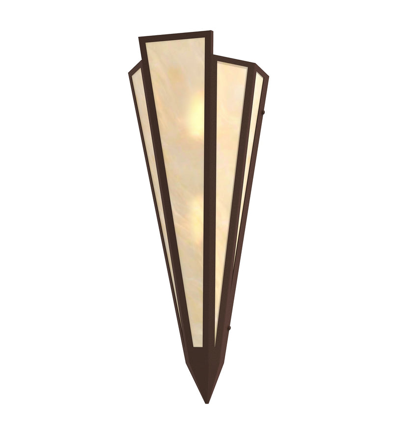 Meyda Tiffany 255780 Two Light Wall Sconce, Cafe Noir
