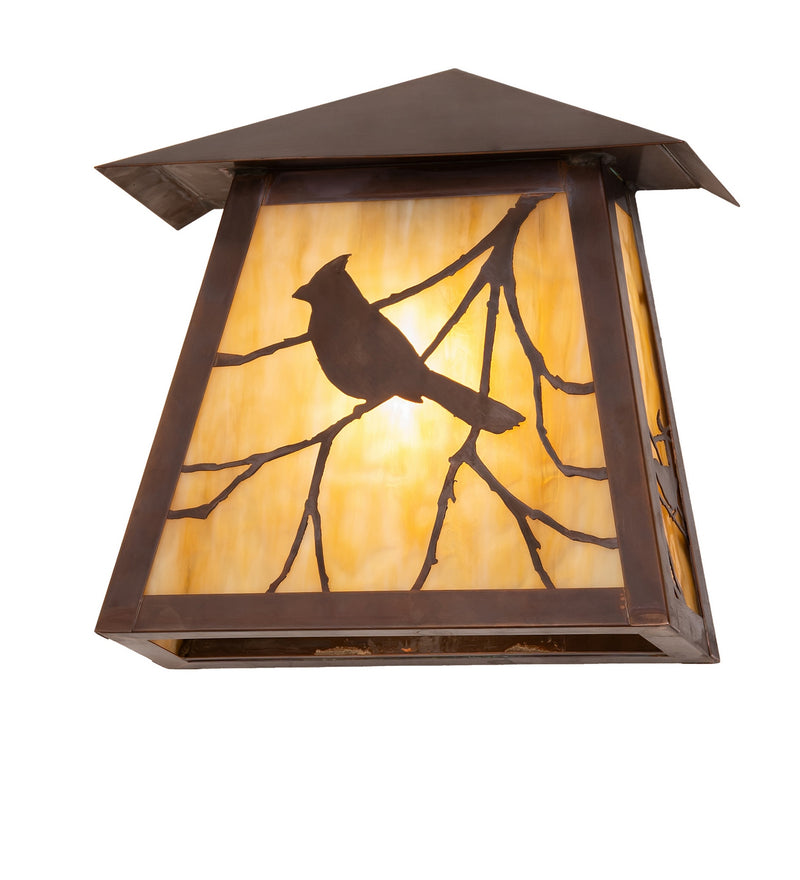 Meyda Tiffany 281424 One Light Wall Sconce, Vintage Copper