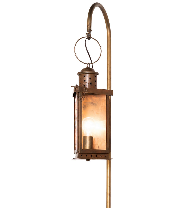 Meyda Tiffany 282031 LED Landscape Fixture, Natural Brass/Natural Copper