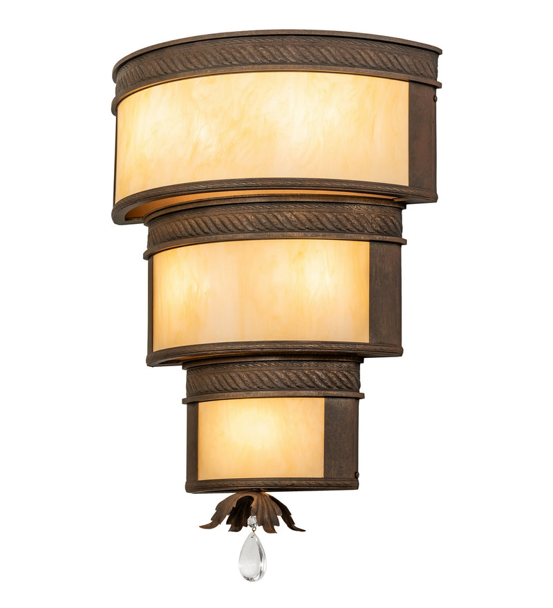 Meyda Tiffany 284183 LED Wall Sconce, Cortez Gold