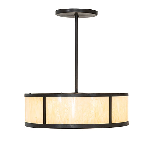 Meyda Tiffany 285436 Four Ligh Pendant, Timeless Bronze Vein