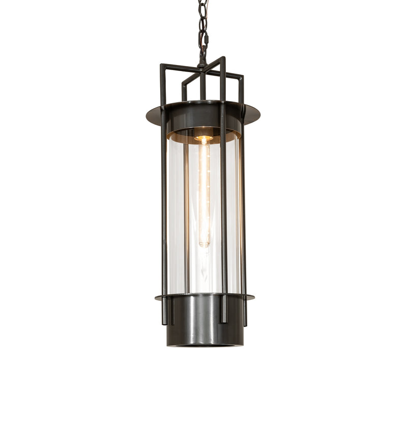 Meyda Tiffany 286375 One Light Pendant, Exterior Oil Rubbed Bronze