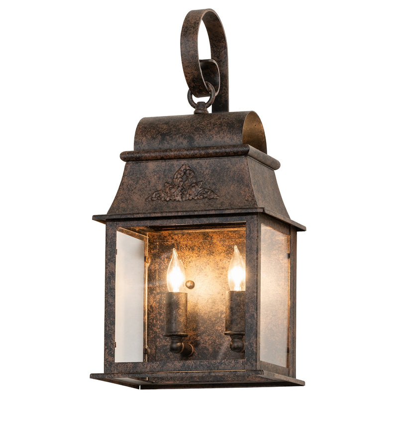 Meyda Tiffany 286428 Two Light Wall Sconce, Coffee Bean