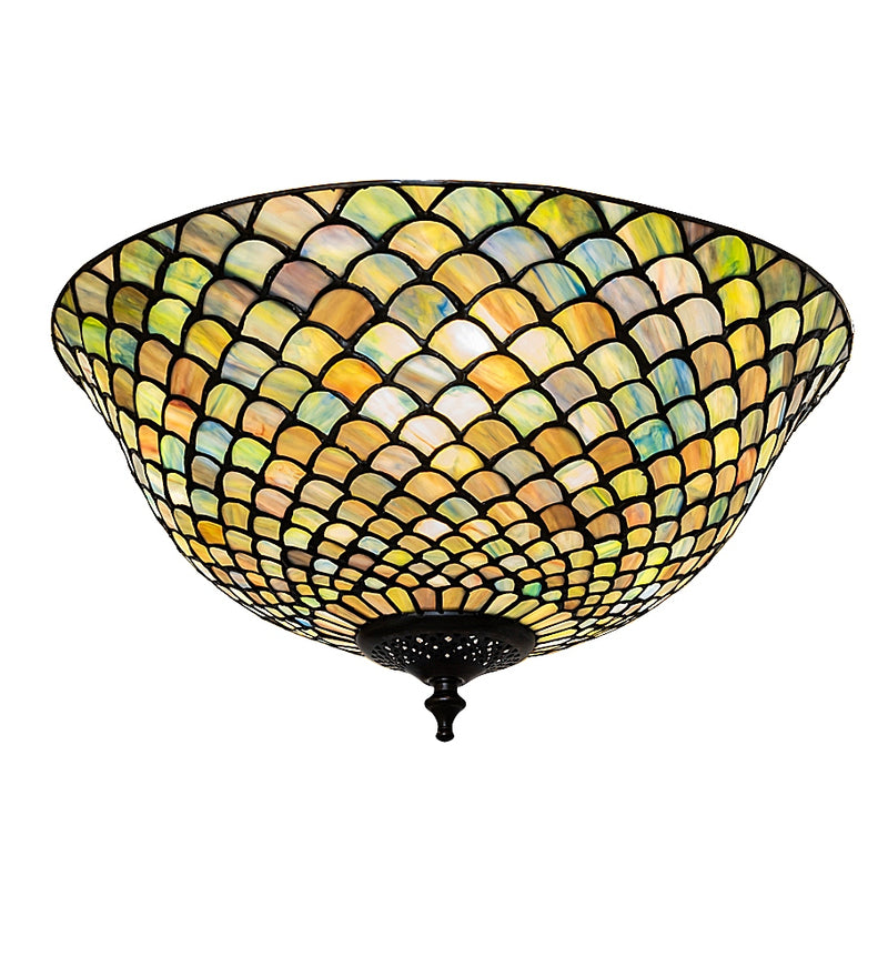 Meyda Tiffany 281858 Three Light Flush Mount