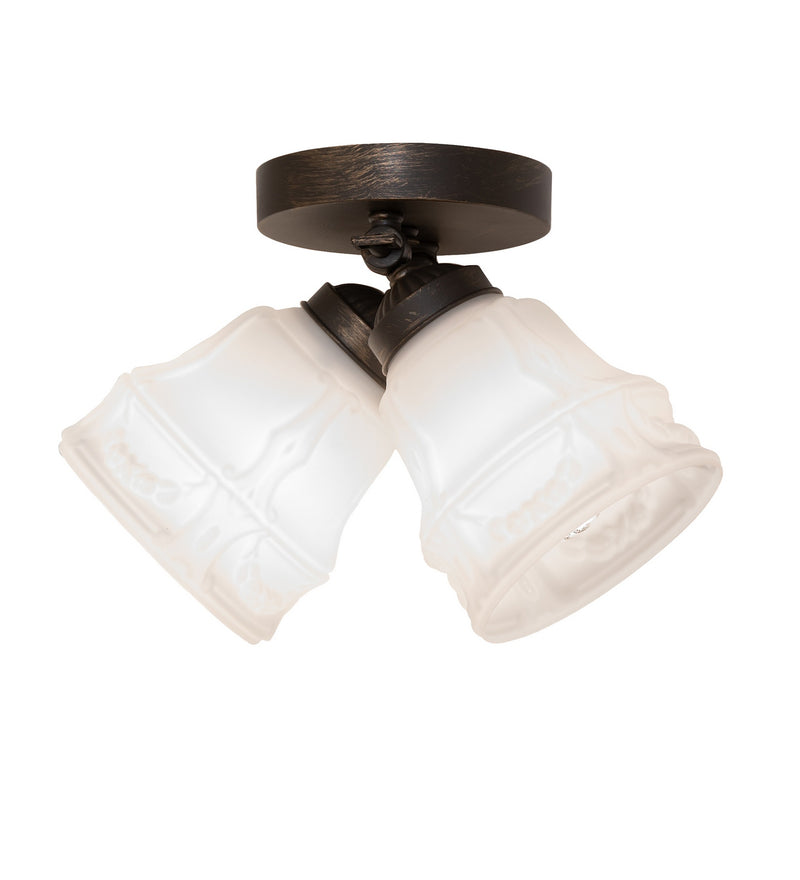 Meyda Tiffany 283656 Two Light Semi-Flush Mount