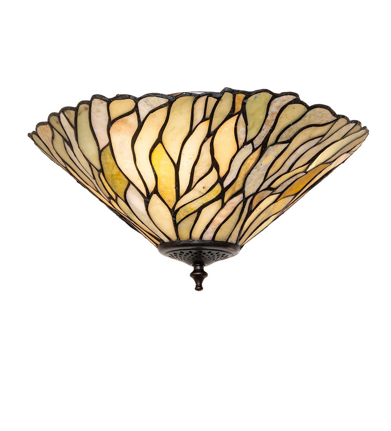 Meyda Tiffany 289782 Three Light Flush Mount