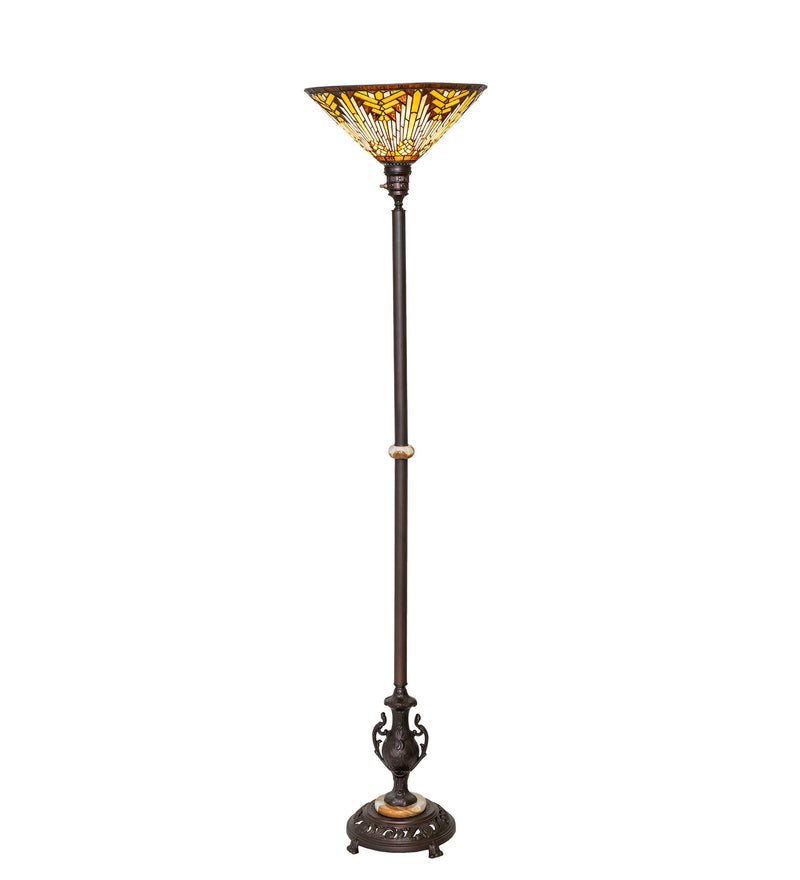 Meyda Tiffany 289950 One Light Torchiere
