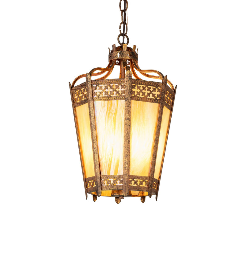Meyda Tiffany 287064 Four Light Pendant, Autumn Leaf