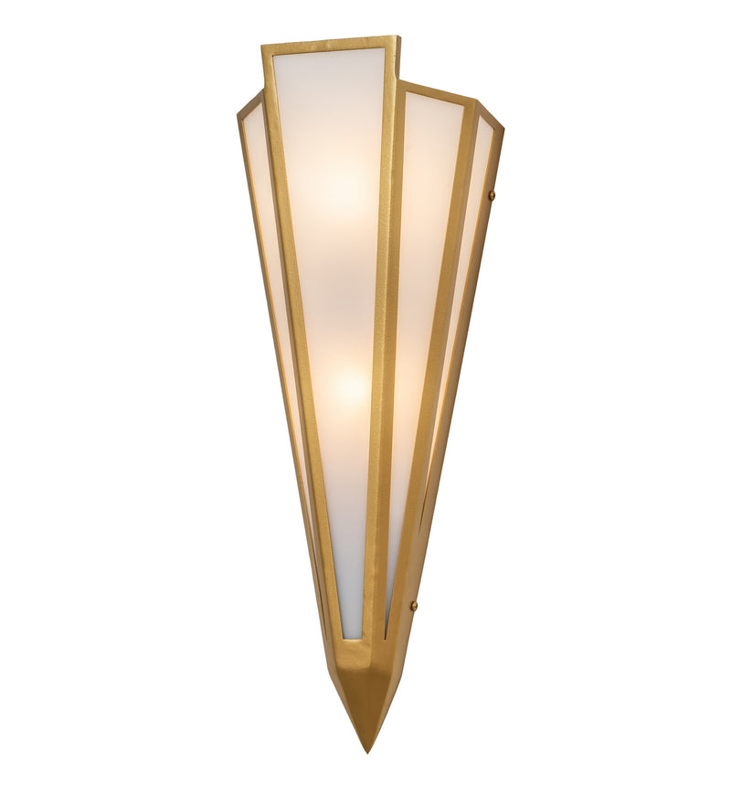 Meyda Tiffany 289200 Two Light Wall Sconce, Goldtastic