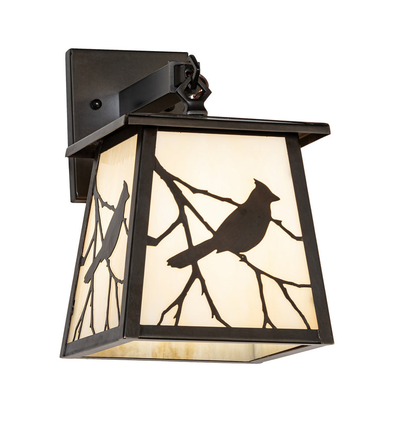 Meyda Tiffany 291168 One Light Wall Sconce, Craftsman Brown