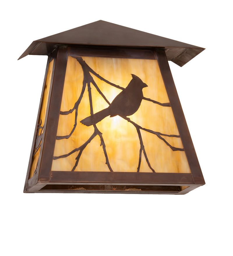Meyda Tiffany 291187 One Light Wall Sconce, Vintage Copper