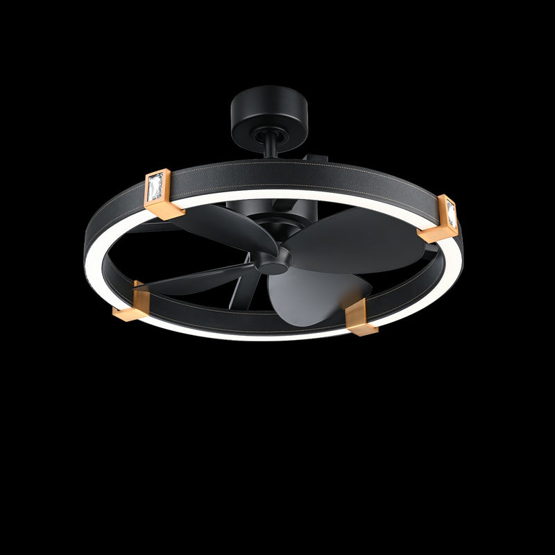 Schonbek Beyond BFR45428-BK/AB LED Fandelier, Aged Brass