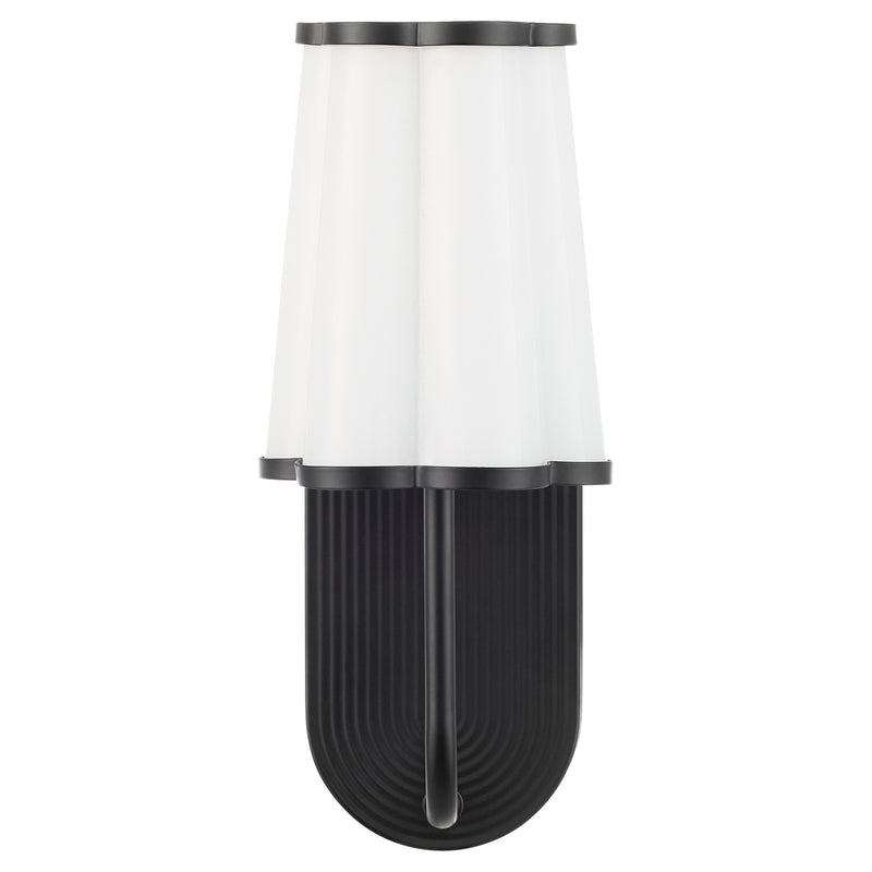 Quorum 5229-1-59 One Light Wall Mount, Matte Black