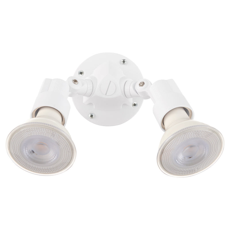 Quorum 694-2-6 Two Light Wall Mount, White