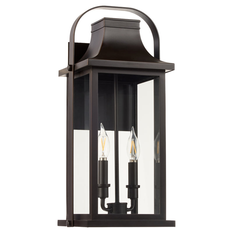 Quorum 741-20-36 Two Light Wall Mount, Bronze